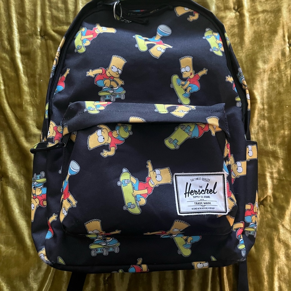 Herschel Black Bart Simpson Backpack